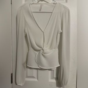 Lovesong knotted blouse
